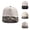 Beige, variant on Womens Trucker Hat Beige, Leopard Print Baseball Cap for Women, Retro Contrast Brim Adjustable Sun Hat for Summer Outdoor Sports