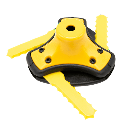 Weed Warrior® Push-N-Load® 3-Blade Bladed High Impact Nylon Blade Trimmer Head