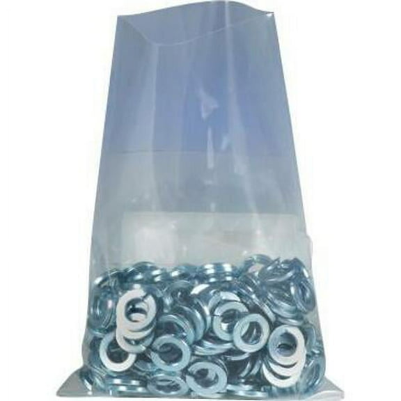 Box Partners Flat 4 Mil Poly Bags 13" x 16" Clear 500/Case PB1229