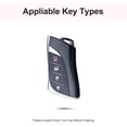 thumbnail image 2 of for Lexus Key Fob Cover with Keychain, Soft TPU Key Case Protection Shell Fit for Lexus ES350 ES300h UX200 LS500 LS500H LC500 LC500h, 2 of 7