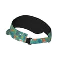 thumbnail image 2 of Pofeuu Mushrooms and Flowers Print Sunscreen Visor Cap Adjustable Sport Empty Top Baseball Sun Cap for Men Women Sports Outdoor Headwear, 2 of 7