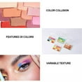 thumbnail image 4 of Highly Colored Eye Shadow Eye Shadow Plate Durable Mixed Natural Color Makeup Eye Shadow Cosmetics Eyeshadow Makeup Glossy Eyeshadow Palett,Yellow Makeup Eye Shadow, 4 of 9