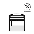 DHP Benson Junior Twin Loft Bed, Black