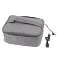 thumbnail image 1 of Car Heating Lunch Box,Portable Oven USB Heating Electric Heated Lunch Box Heating Lunch Bag Reliable and Durable, 1 of 8