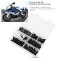 thumbnail image 3 of Kit De Tornillos De Carenado De Aluminio, Conveniente Y Duradero, 198 Piezas M5 M6 Tornillos Para Parabrisas De Motocicleta, Kit De Clips De Tuercas De Sujeción, Bicicletas, 3 of 7