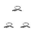 thumbnail image 3 of Kearding Mic Y Splitter Cable Female to Adapter Replacement Mixer Dual AWG Microphone 4N Male 20 Cord 3Pin Interconnect Shielding Camera Type1, 3 of 6