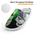 thumbnail image 4 of Scooby Ghostbusters Kid's Cotton Slippers Winter Warm Soft Plush Slippers with Rubber Sole Non-Slip Indoor Outdoor Slip on Shoes Fluffy House Slippers For Boys Girls Teen, 4 of 8