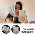 thumbnail image 2 of Triangle Head Wrap Scarf Womens Bandana Stylish Hair Accessory, 2 of 8