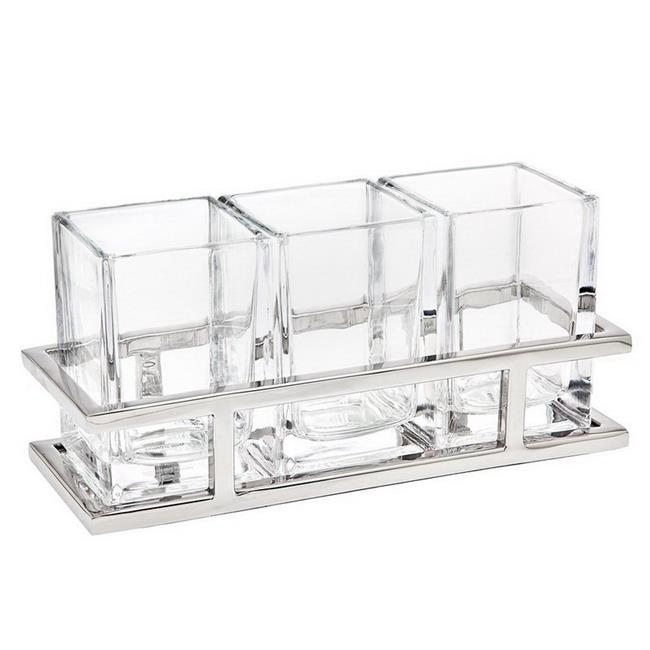 Godinger 99917 Aspen Flatware Caddy