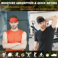 thumbnail image 4 of Diademas Deportivas para Hombres y Mujeres (5 Piezas), Diademas Antideslizantes y Resistentes al Sudor para Correr, Ciclismo, Fitness, Baloncesto, Fútbol ACTIVE Biensenido a ACTIVE, 4 of 5