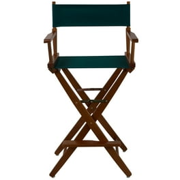 Free Shipping Casual Home Extra Wide Premium 24 Directors Chair Black Frame W Red Color Cover Walmart Walmart