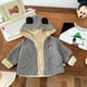 thumbnail image 5 of Chaqueta con estampado de Mickey Mouse para niños, ropa de primavera de dibujos animados de Disney, prendas de vestir con capucha de doble cara, chaqueta caqui para niños de 0 a 5 años, 5 of 5