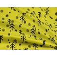 thumbnail image 4 of oneOone Rayon Yellow Fabric Merry Christmas Sewing Craft Projects Fabric Prints By Yard 56 Inch Wide-G1C, 4 of 5