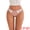 Pink, variant on DARING DIVA Women's Lace Satin Low Rise Comfortable Smoothing Briefs S Black