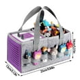 thumbnail image 3 of OVINYER Carry Bag For Figure Protective Organizer With Plenty Of Space For Toniebox Accessories Bag With Carry Handle For Figures Storage Case, 3 of 5