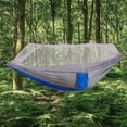 thumbnail image 6 of Gseagtia Portable Travel Bed for Outdoor Adventures Gray Blue Mosquito Net Camp Hammock, 6 of 8