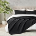 thumbnail image 2 of Juego de Ropa de Cama Hansleep con Edredón Negro Ligero para Cama Individual, 2 Piezas, 2 of 7