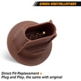 thumbnail image 4 of ORUYROP Turn Signal Socket Parking Signals Light Sockets Bulbs Holder Connector Compatible With Ford Focus Fusion F150 F250 F350 Super Duty Ranger Lincoln Mark LT, 4 of 5