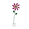 thumbnail image 5 of simhoa Outdoor Wind with Stake Flower Garden Stake Crafts 360 degree Rotating Metal Windmill Yard Art for Backyard Home Decoration rose red, 5 of 10