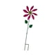 thumbnail image 5 of Escultura artística de jardín con estaca de hierro y flores, adorno impermeable rosa roja, 5 of 8