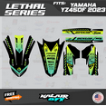 thumbnail image 3 of Kalair GFX Graphics Kit for Yamaha YZ450F (2023) Lethal Series, 3 of 5