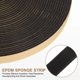 thumbnail image 3 of Cinta de Aislamiento de Espuma Uxcell, 1-3/4" x 13/64" x 32.8FT Tira de Sellado Autoadhesiva para Puertas, Insonorización de Ventanas, Sellado de Aire Acondicionado, Negro, 3 of 7