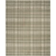 thumbnail image 2 of Nourison Grafix Plaid Olive 7'10" x 9'10" Area Rug (8x10), 2 of 8
