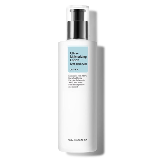Loción hidratante sin aceite COSRX con savia de abedul, 100 ml, para toda la piel