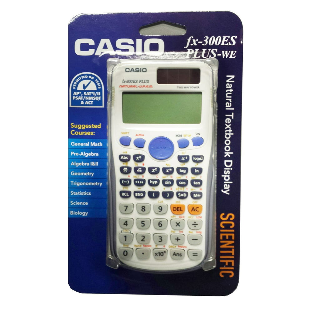 Scientific Calculator Textbook Display, White - Walmart.com - Walmart.com
