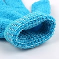 thumbnail image 5 of 12 PCS Double Sided Exfoliating Gloves Body Scrubber Scrubbing Glove Bath Mitts Scrubs for Shower, Body Spa Massage Dead Skin Cell Remover, 12 Colors, 5 of 5