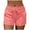 Pink, variant on Itsame Summer Short Sweatpants Womens Sports Lanyard Shorts Pocket Fashionable Solid Color Short Pants Wine Size S