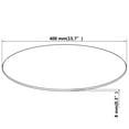 thumbnail image 3 of vidaXL Table Top Tempered Glass Round 400 mm, 3 of 3