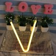 thumbnail image 1 of Coofit LED Neon Light Alphabet Letter Sign Neon Night Light Wall Decor for Home Holiday, 1 of 7