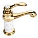 thumbnail image 5 of Grifo Mezclador De Latón Macizo, Grifo De Agua Fría Y Caliente Con Adornos Para Lavabo, 5 of 7