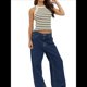 thumbnail image 3 of Camisetas Sin Mangas con Cuello Halter para Mujer, de Verano, A Rayas, de Punto Acanalado Elástico, Camisetas Ajustadas S, 3 of 8