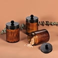 thumbnail image 4 of Frascos de boticario Komashr de vidrio ámbar Qtip Holder, 240 ml (paquete de 3), 4 of 7