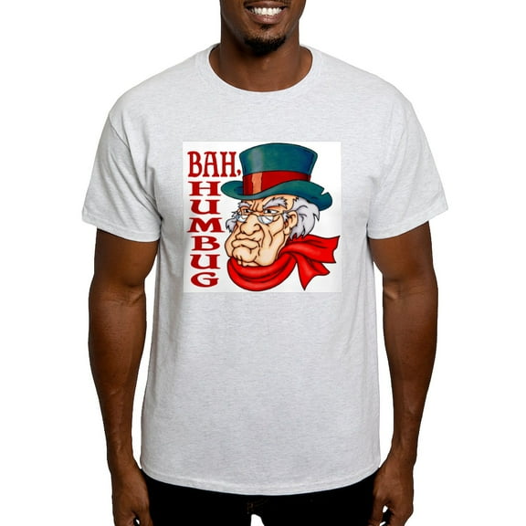 CafePress - Humbug Scrooge Light T Shirt - Men's Classic Graphic T-Shirt