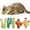 Green, variant on Pawsible 5 Pack Cactus Cat Toy Set, 100% Premium Cat Herb Filling, Natural Stimulation for Cats, Durable for Teething, Perfect Kitten Toy