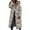 Grey, variant on Winter Jackets for Women Women Long Puffy Coat Winter Warm Hooded Down Jacket With Knee Length Insulated Outerwear For Cold Weather Winter Coats for Women