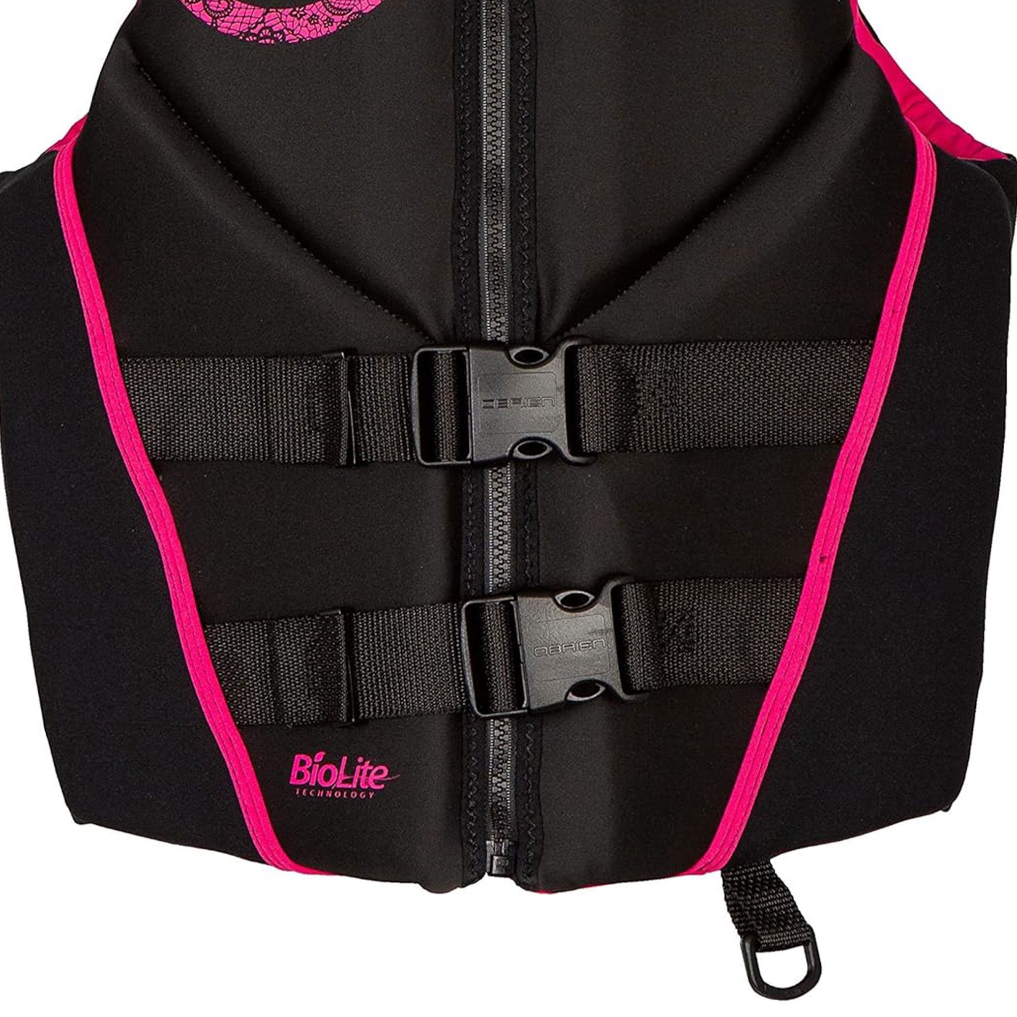 O'Brien Women's Traditional Neoprene USCGA Life Jacket with Zip Closure, S