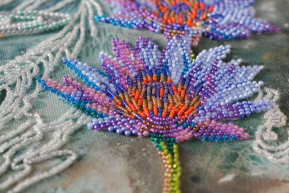 Bead Embroidery Kit - Golden beetle AB-724