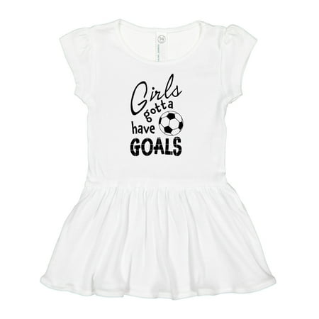 

Inktastic Girls Gotta Have Goals- Soccer Girls Baby Dress