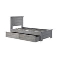 thumbnail image 2 of Max & Lily Twin Bed Frame with Storage Drawers, Solid Wood Platform Bed for Kids, 2 of 8