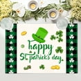 thumbnail image 1 of npkgvia kitchen utensilsClearance,Linen Placemats Set Of Irish Green Table Mat Heat Washable Wipeable Place Mat For Party Kitchen Dining Home Holiday Decorplacemats, 1 of 9