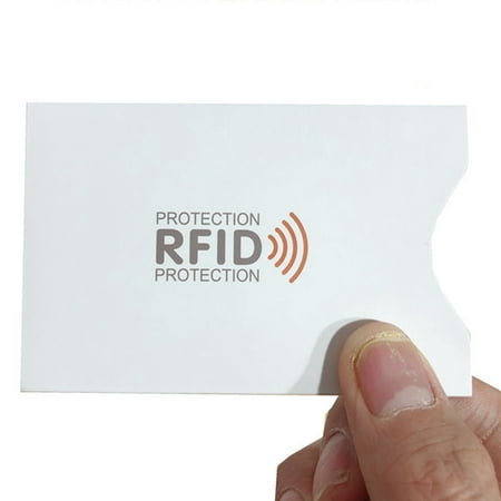 KABOER 10 Pcs\\/Set New High Quality Rfid Blocking Sleeve Credit Card Protector Bank Business Card Holder
