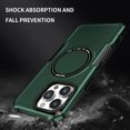 thumbnail image 2 of Nalacover for iPhone 15 Pro Max Case, Military Grade Drop Protection,Skin-Friendly Compatible with MagSafe Silicone & PC Double Layer Protection Shockproof Cover For iPhone 15 Pro Max, Darkgreen, 2 of 10
