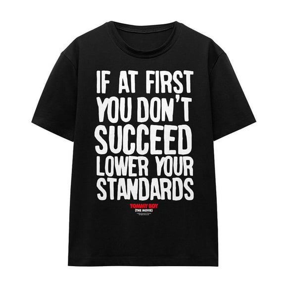 Tommy Boy Adult Lower Your Standards T-Shirt