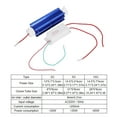 thumbnail image 4 of Generador de ozono, ozonizador, ionizador, purificador de aire, tubo de cuarzo, fuente de alimentación 220 V, 10 g, 4 of 10