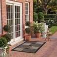 thumbnail image 3 of Safavieh Courtyard Eileen Geometric Indoor/Outdoor Area Rug, Black/Sand, 2'7" x 5', 3 of 11