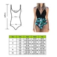 thumbnail image 3 of Advancent Traje de baño sin mangas para mujer, traje de baño de poliéster con escote en V profundo para fiesta, ropa de playa para mujer, Type2 NO2, 3 of 5